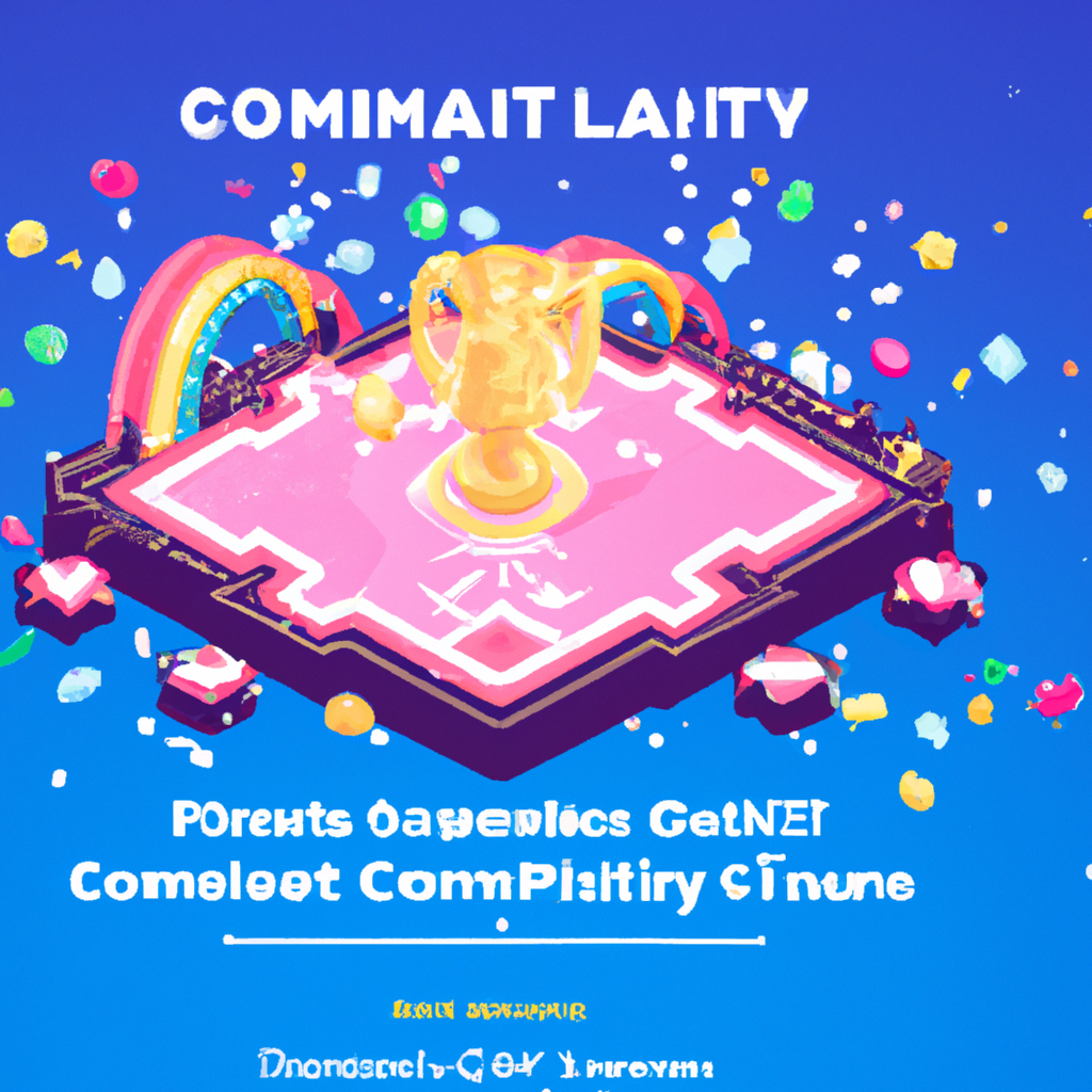 Community tournament podium